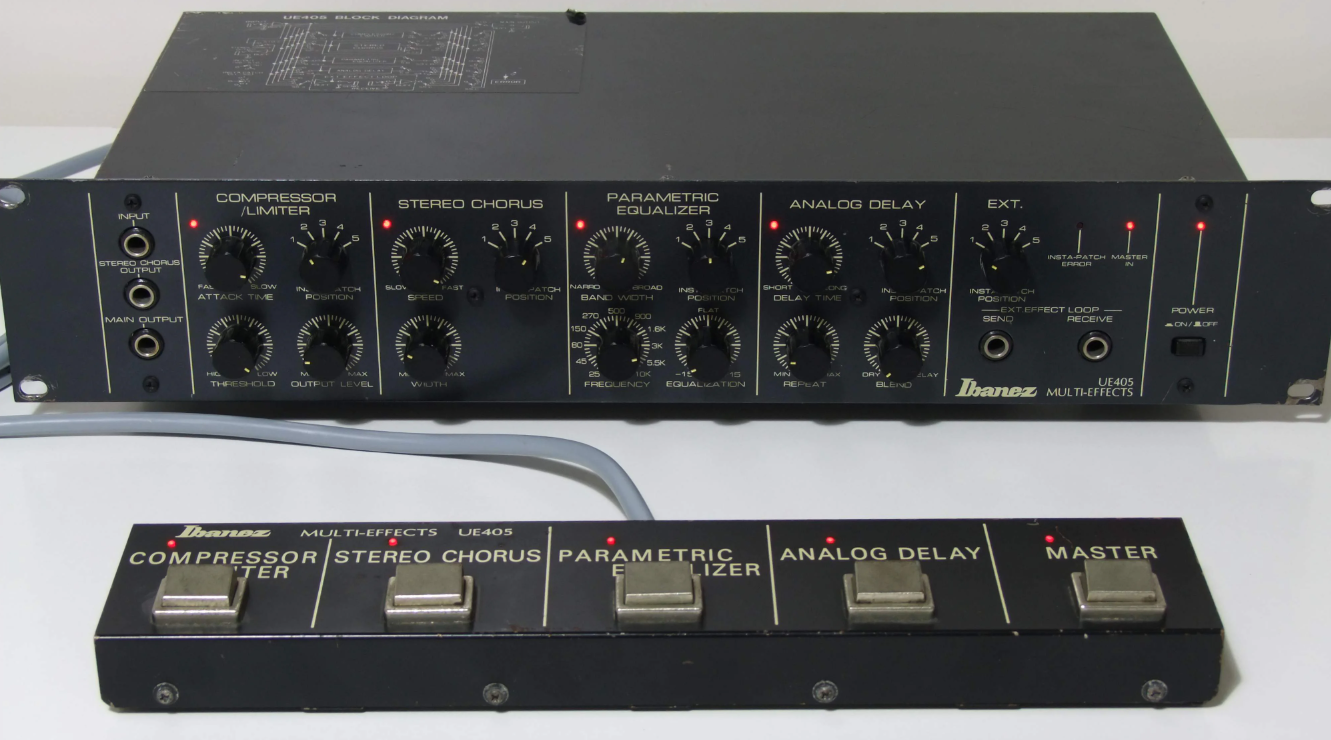 I was given a vintage Ibanez UE-405 