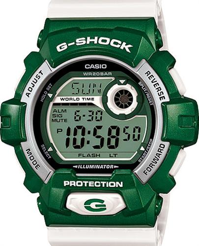 G-Shock Crazy Color Wht/Green g8900cs-3 - Casio G-Shock wrist watch