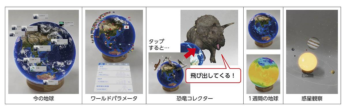 アースボール（AR地球儀） ジャーニー【りかなび】ケニス株式会社