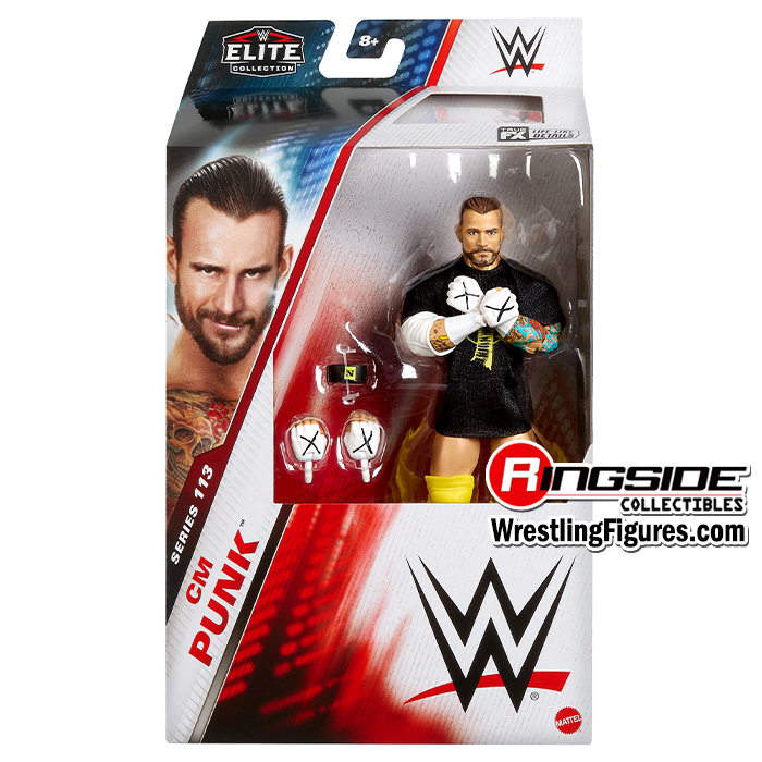 CM Punk (Macho Gear) - WWE Elite 113 Toy Wrestling Action Figure