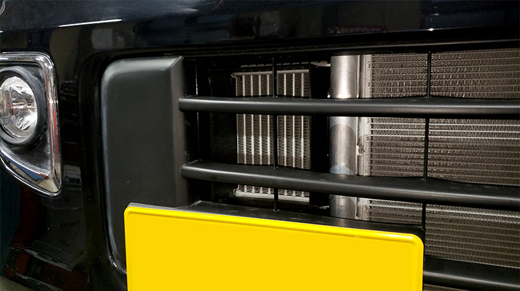 エブリイDA17用 容量アップインタークーラー(低減加工、シェラウド付き