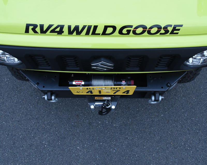 クロカンウインチバンパー (ジムニーJB64/JB74)｜RV4ワイルドグース