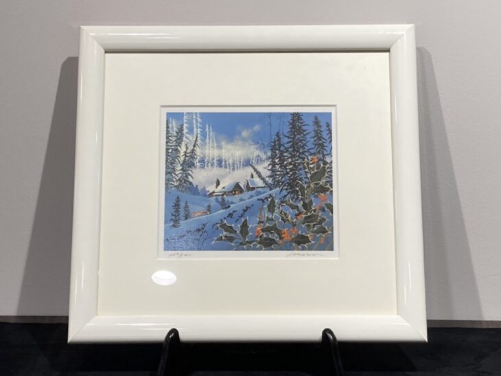 絵画 梅沢民雄 肉筆油絵 風景画 ノートルダム大聖堂 絵画 梅沢民雄