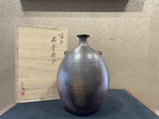 島岡達三 作 『象嵌赤絵 草花文皿』 買取価格相場｜骨董品買取 緑和堂