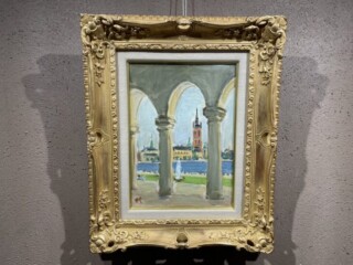 東郷 青児 作 『油彩画 婦人像』 買取価格相場｜骨董品買取 緑和堂