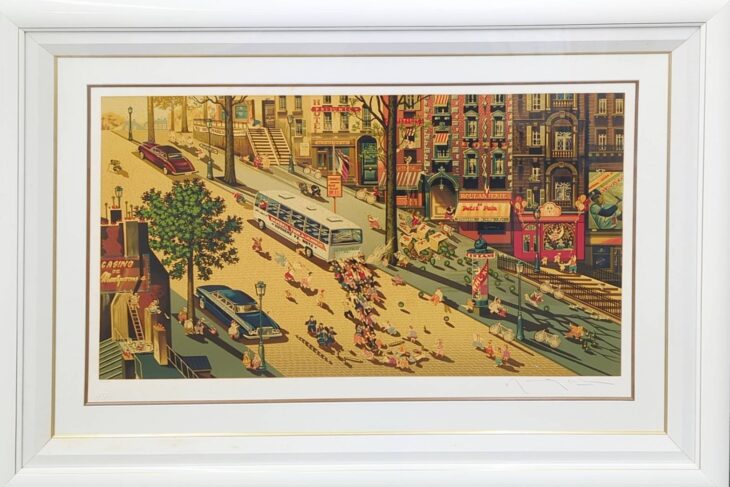 ヒロヤマガタ 作『エクスプレス』 ｜骨董品買取 緑和堂