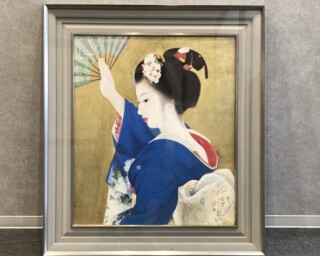 三輪 良平『舞妓』 買取価格相場｜骨董品買取 緑和堂