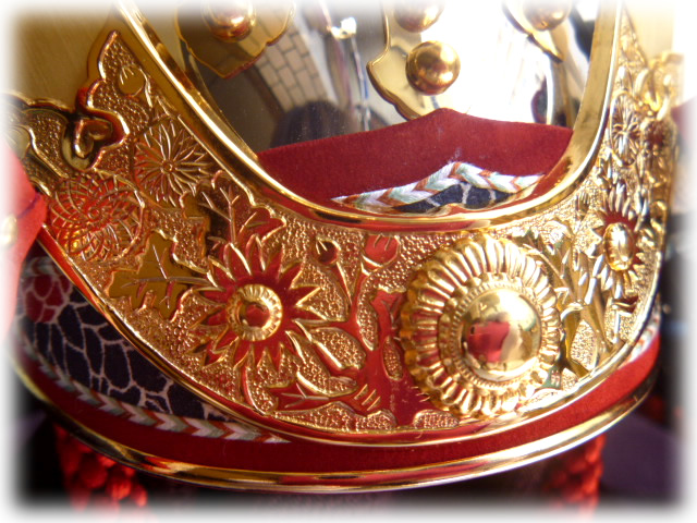 1/3源為朝兜飾り/加藤鞆美作[KH-107]/五月人形/東昭齊秀月モリヤ人形店