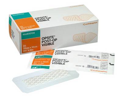Smith & Nephew 66800138 OpSite Post-Op Visible Dressing - 4