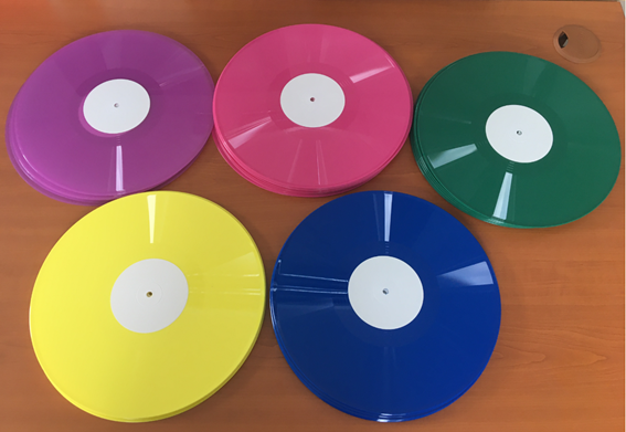カラーレコード・新カラーを5色追加しました！ | レコードプレス
