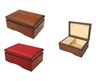 OEM、記念品、販促品向けオリジナル木製品 18弁オルゴールM OE002-ABR