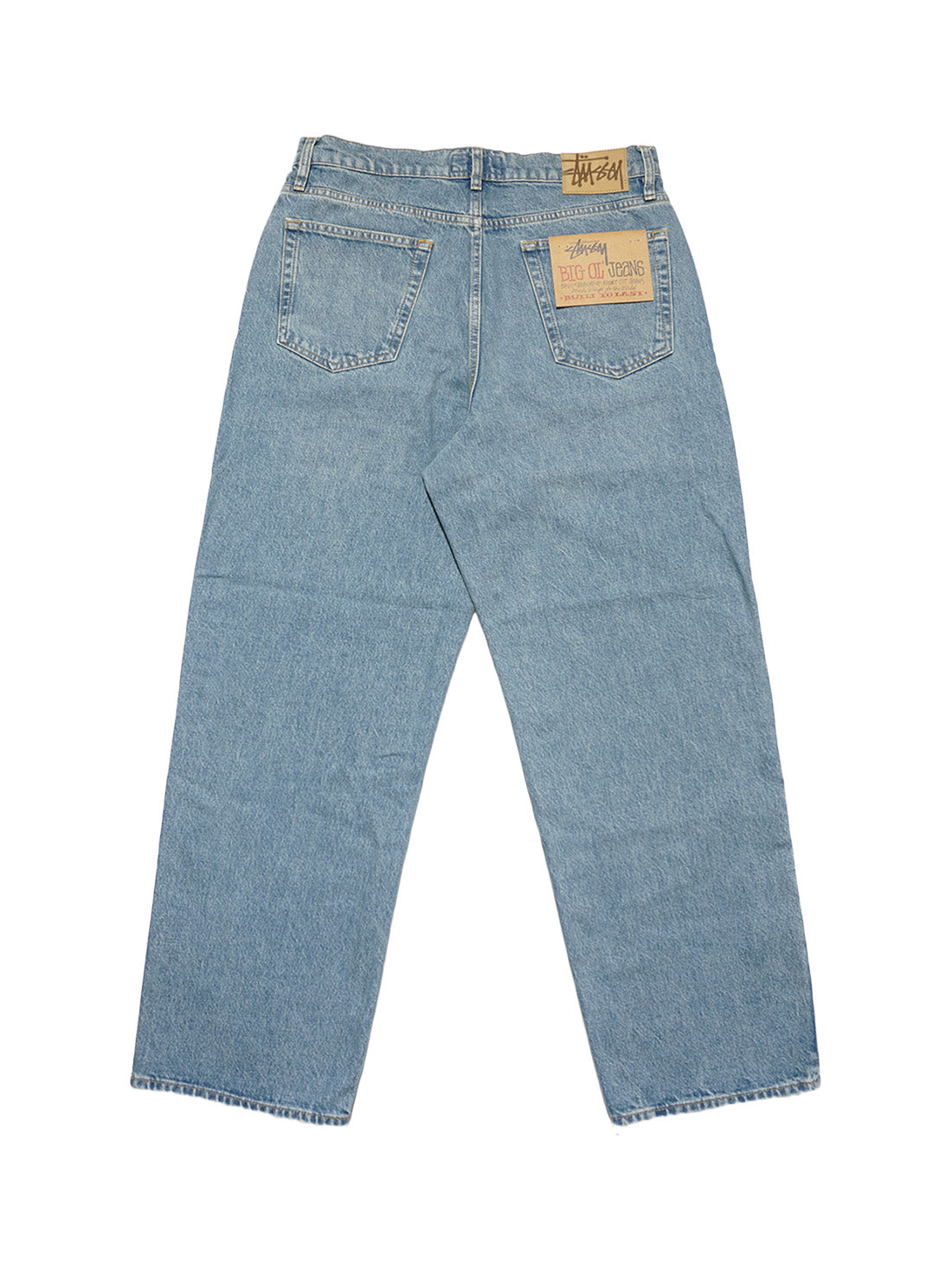 Stussy Big Ol Jean Denim - Washed Blue – Civil