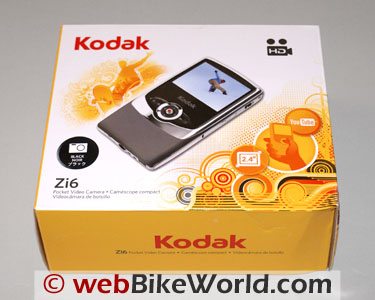 Kodak Zi6 Review - webBikeWorld