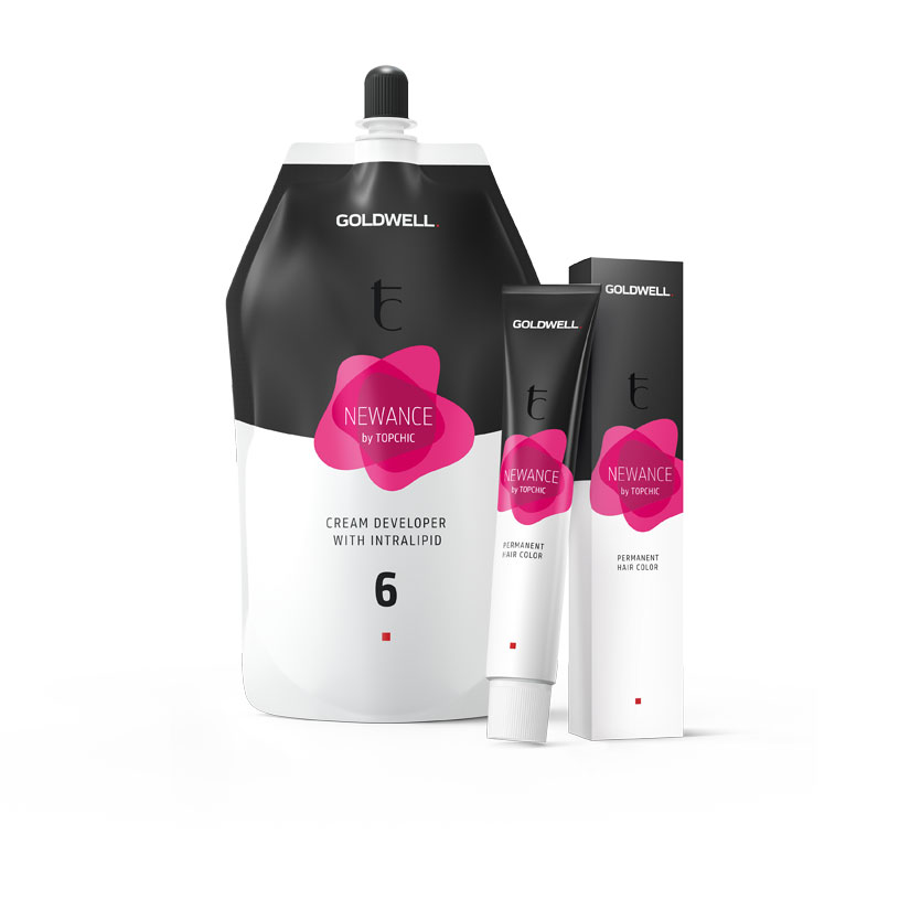 未来の髪を育てる。ゴールドウェルカラー「NEWANCE」「COLORANCE