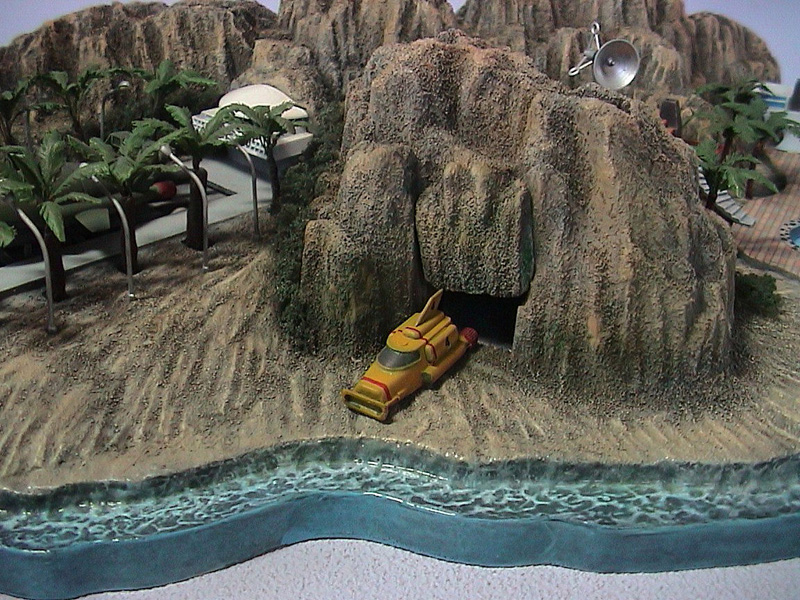 サンダーバード秘密基地 イマイ