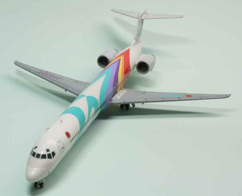 MD-90・DC-10・B-767（ハセガワ 1/200）