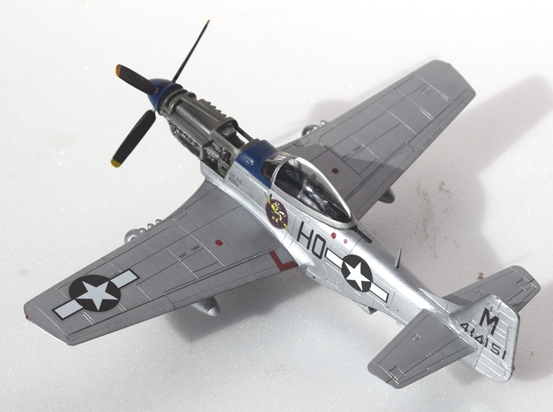 P-51D (モデルキット999 1/72)＞ 飛行機プラモデル製作＞2022年2月号