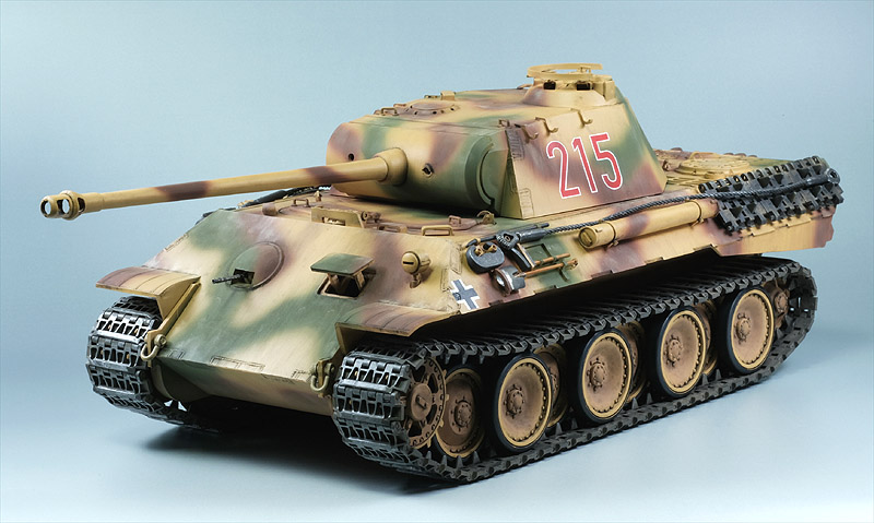 RC パンサーA （タミヤ 1/25 ）＞プラモデルの製作＞2022年12月号