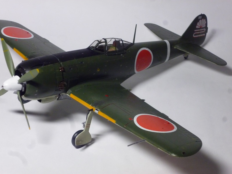中島4式戦闘機 疾風 （ハセガワ 1/48 ）＞ 飛行機プラモデル製作