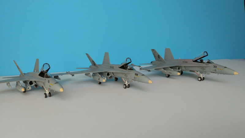 McDonnell Douglas F/A-18A “Hornet” 製作記（Hasegawa 1/72
