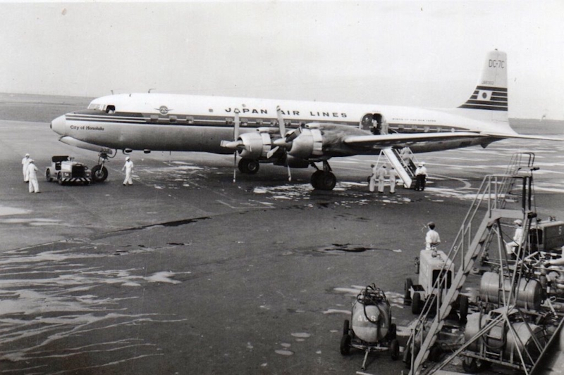 日本航空史＞ DC-7C 最後のレシプロ旅客機＞2025年7月号