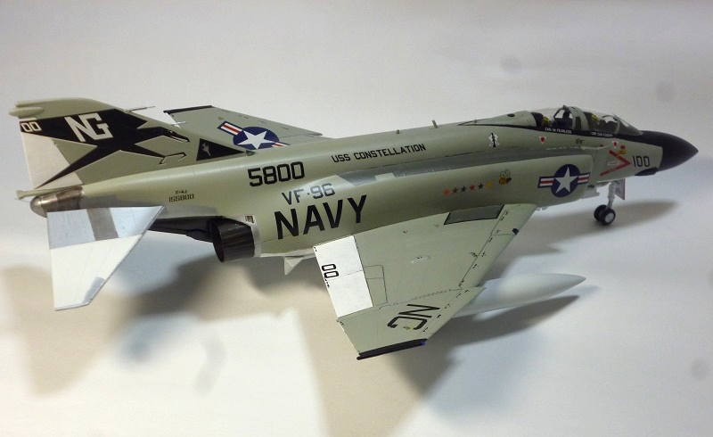 マクドネルダグラスF4J ファントムⅡ（ハセガワ1/48）＞ 飛行機