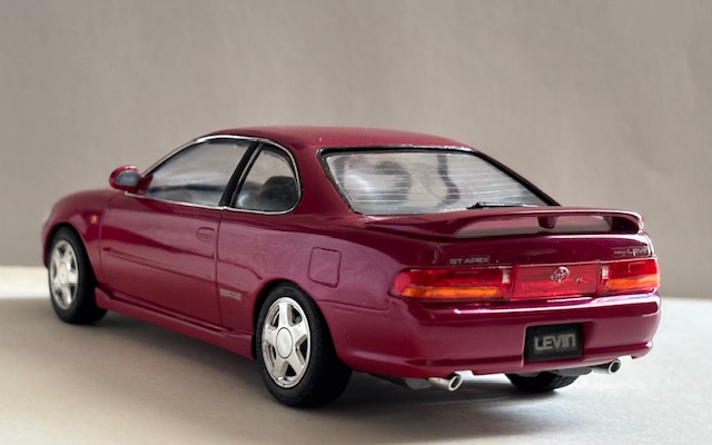 トヨタ カローラレビンGT-APEX AE101 1991 (ハセガワ1/24)＞誌上個展