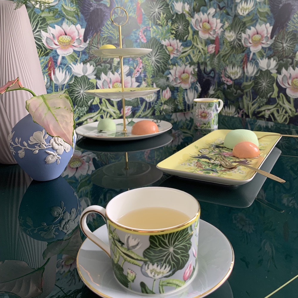 ワンダーラスト ウォーターリリー サンドイッチトレー|WEDGWOOD公式