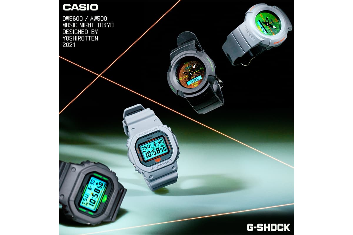 G-SHOCK、夜の東京音楽シーンをイメージした「MUSIC NIGHT TOKYO