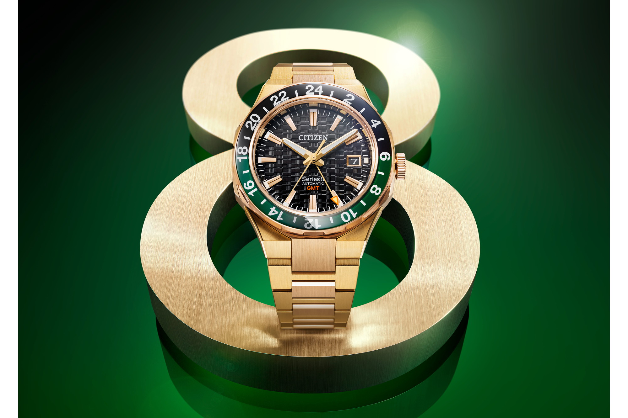 シチズン、機械式GMTにゴールドカラーのレギュラーモデル - Impress Watch