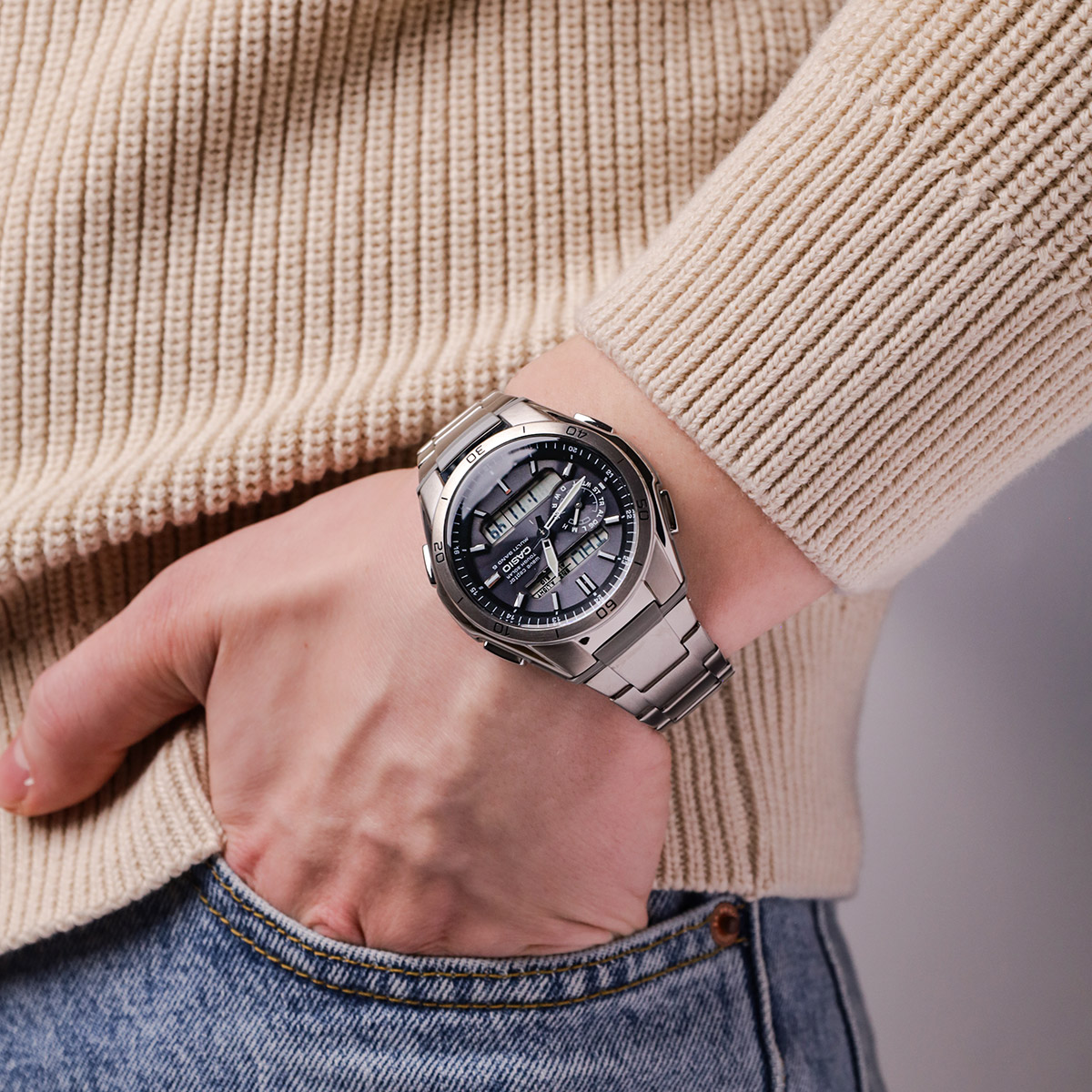 Casio Collection WVA-M650TD-1AER Waveceptor - watchesonline.com