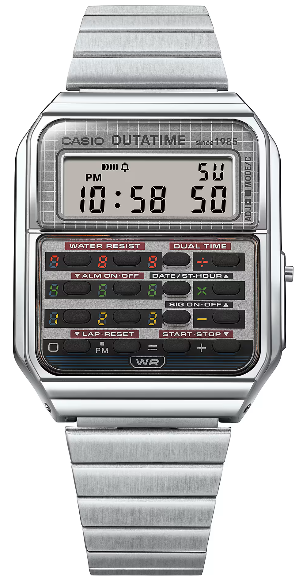 Casio Vintage X Back to the Future Collaboration Model CA-500WEBF
