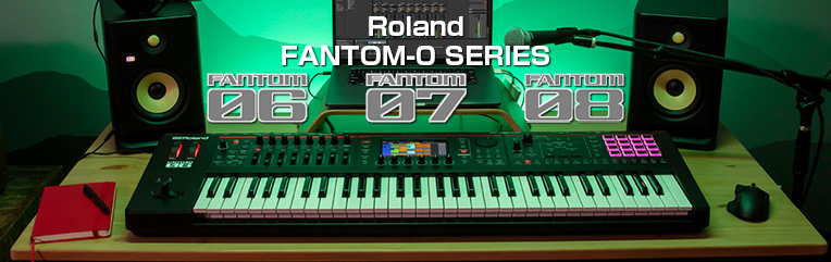 Roland ローランド FANTOM-07 ライブセット アンプ付き シンセサイザー