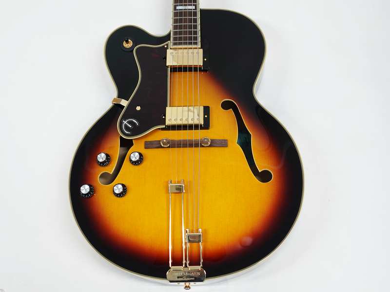 Epiphone エピフォン Broadway Left-handed Vintage Sunburst フルアコ