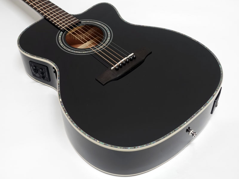 Stafford SF-5C BLK【アコースティックギター エレアコ 】 送料無料