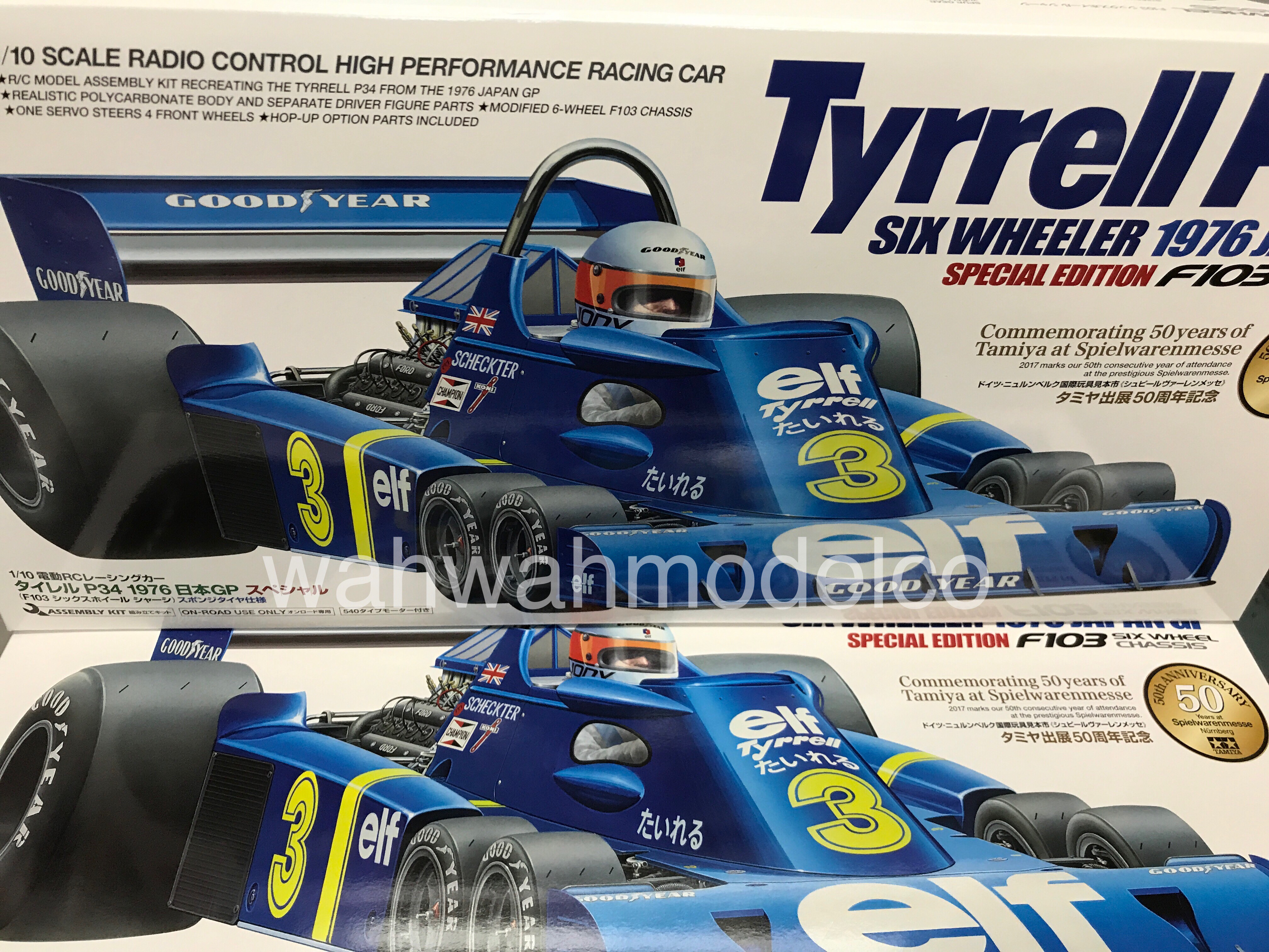 Tamiya 47359 Tyrrell P34 Six Wheeler RC 1976 Japan GP Special