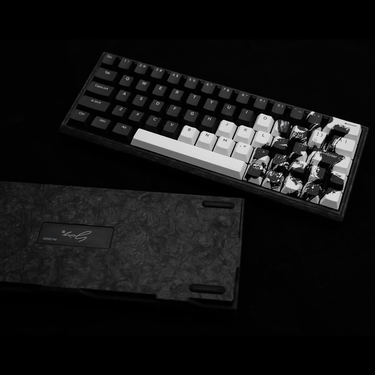YING63 Forged Carbon Fiber Keyboard – WLmouse