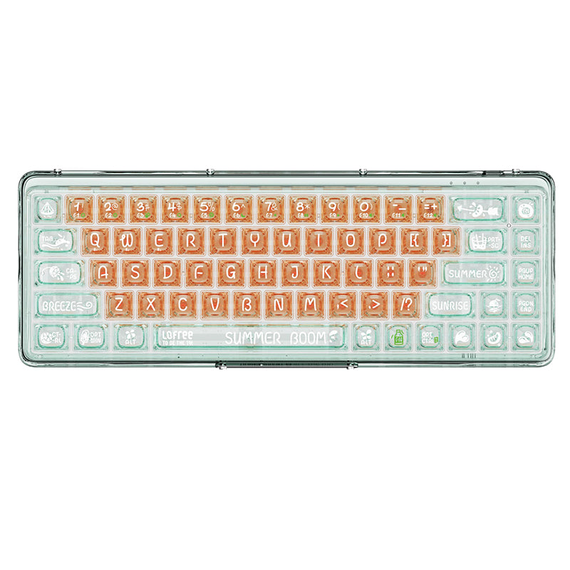 Lofree 1% Dual Mode Transparent Keyboard - WhatGeek