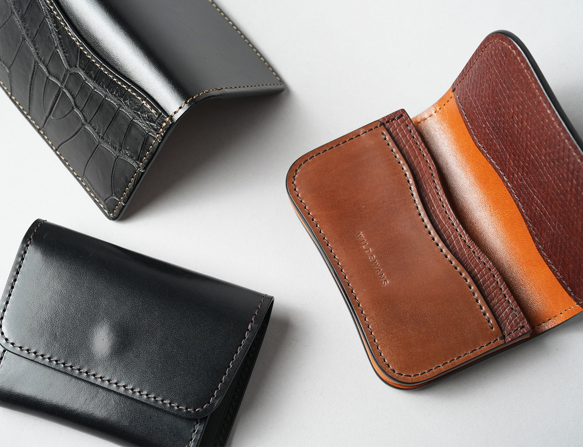 WILDSWANSの名刺入れを比べてみました。 | WILDSWANS(ワイルドスワンズ