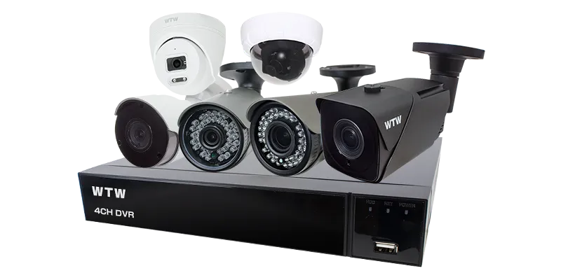 AHDカメラセット 800万画素・400万画素・500万画素 【WTW 塚本無線】