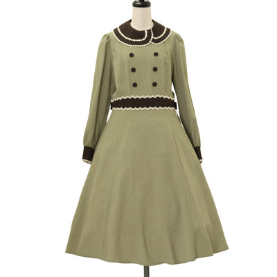 USED】【Mサイズ】ウィンナーワルツスカラップジャンパースカート