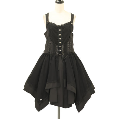 USED】花鳥風月～乙女のはなごろも～プリーツジャンパースカート