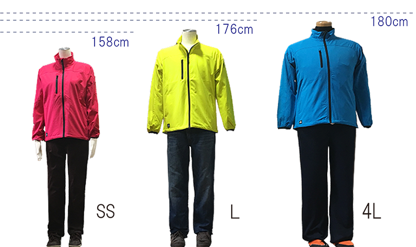 伸縮性が高く動きやすい作業着ブルゾンAZ10333に名入れプリント