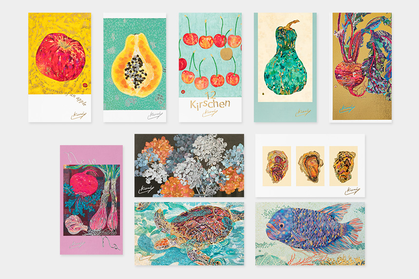 Yuko Kurihara ポストカード CWプリント〔アート タッチ〕｜タッチ