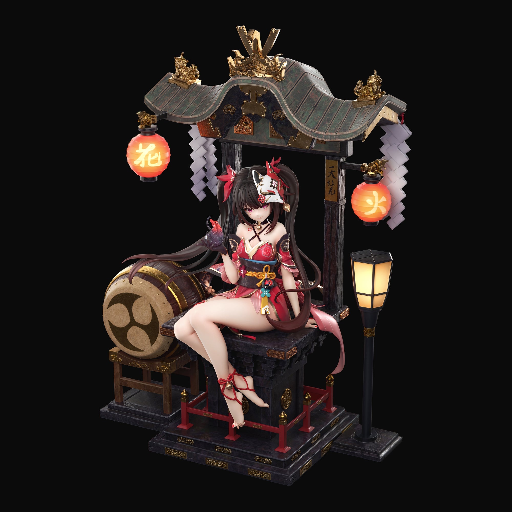 崩壊:スターレイル 花火 1/6スケール 塗装済み完成品フィギュア – 東方人形