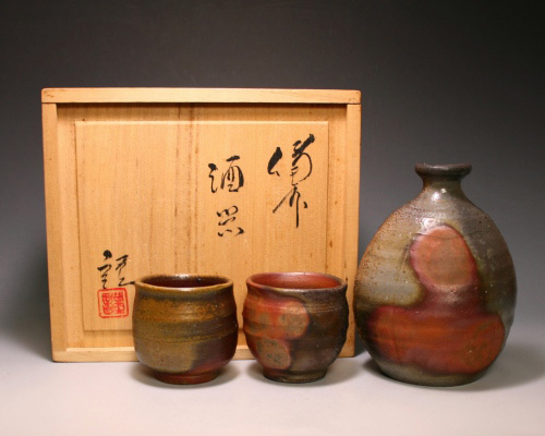 藤原 謹 作 「備前酒器」 ～備前焼専門卸小売店 川口陶楽苑～