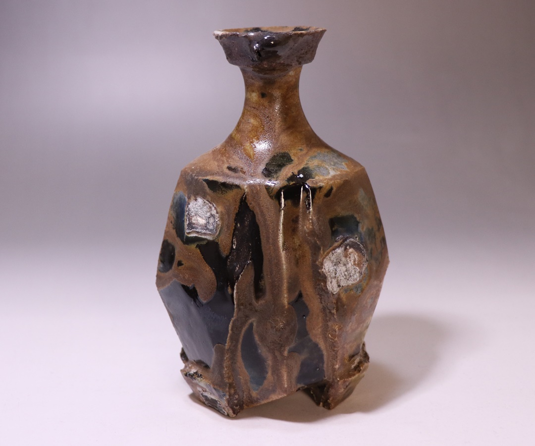 馬場隆志 作 「備前黒湯呑」 ～備前焼専門卸小売店 川口陶楽苑～