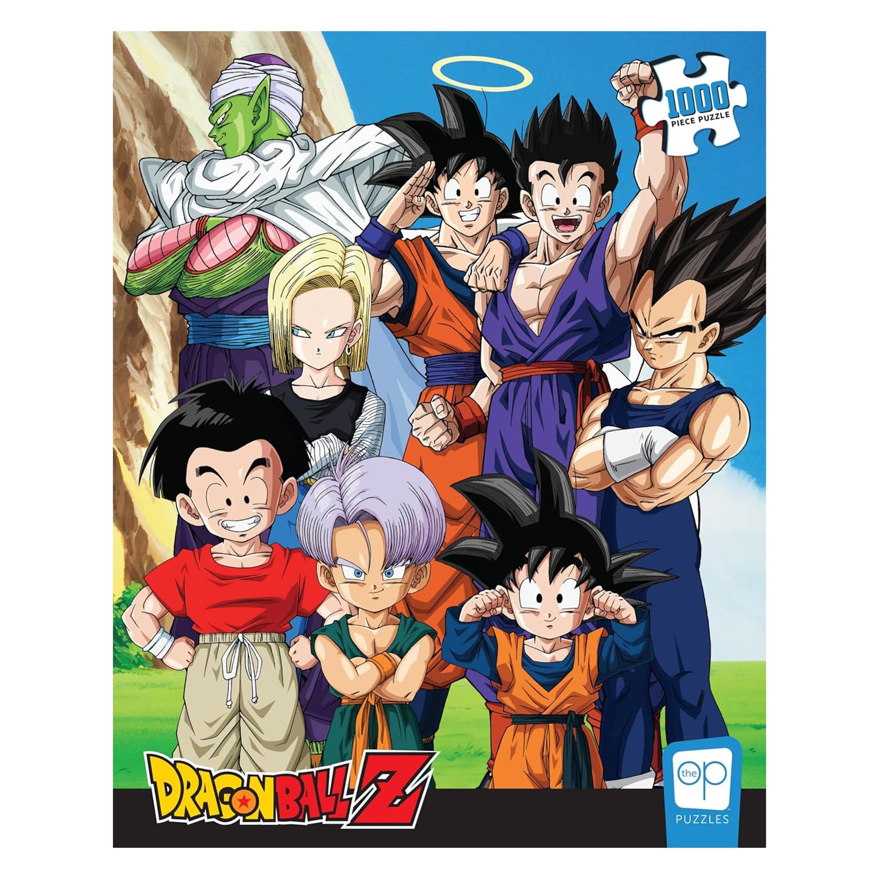 Dragon Ball Z Z Fighters 1000 Piece Jigsaw Puzzle | Free Shipping