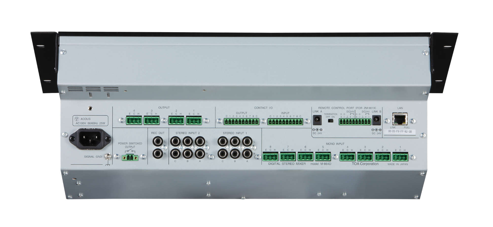 デジタルステレオミキサ－ (M-864D) | TOA株式会社