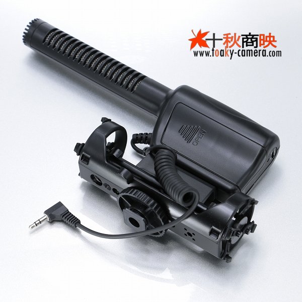 JJC製 一眼レフカメラ ビデオカメラ 用 外部マイク (ステレオ) MIC-3